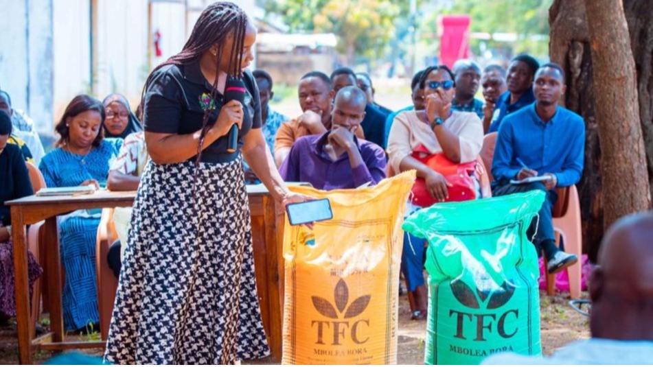 TFC IKITOA UHAMASISHAJI WA MATUMIZI BORA YA PEMBEJEO KATIKA KATA YA BUKENE WILAYA YA NZEGA